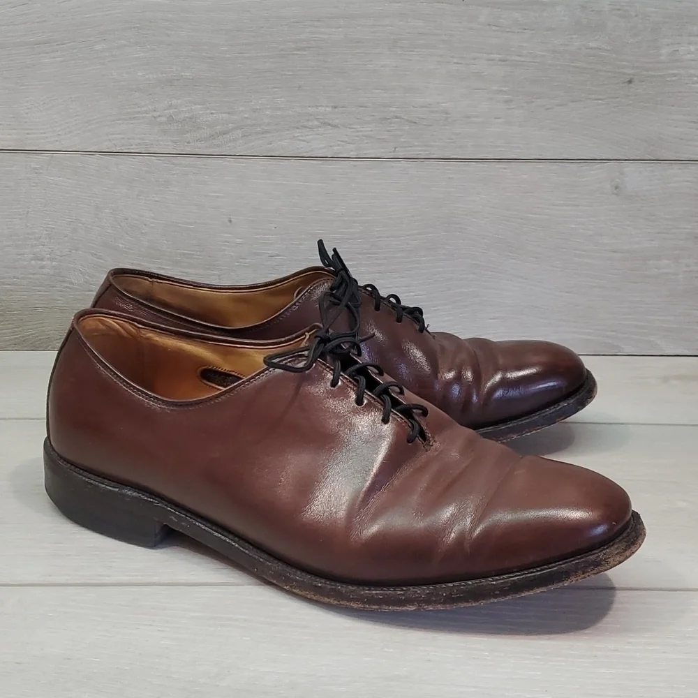 Allen edmonds Austin 30713 Mens Dress Oxford Slip on shoes sz 8.5C